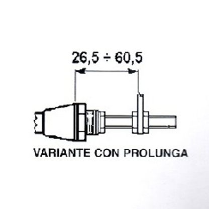 G1049 serratura per armadi in metallo - immagine 3