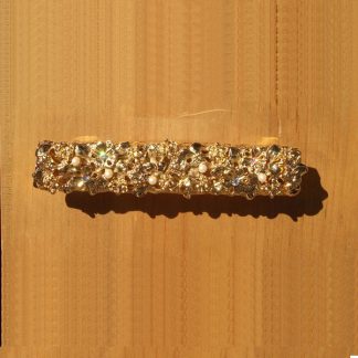 0196 maniglia con strass e perline