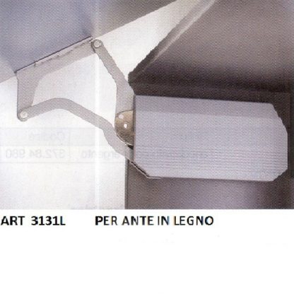 3131L braccetto per ante in legno o alluminio