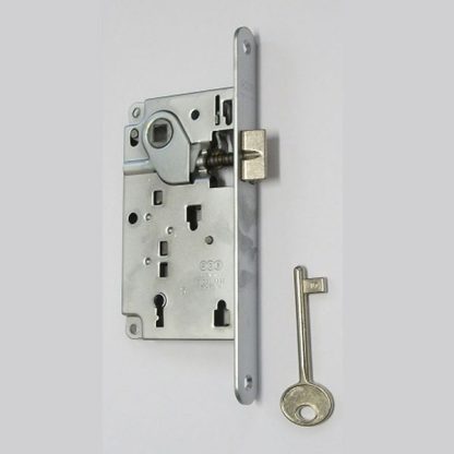 655 Serratura patent centro frontale 22 mm entrata mm 50 porta legno