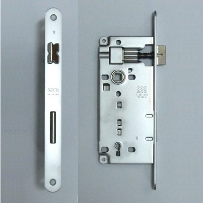 331 serratura patent bordo tondo ambidestra porta legno