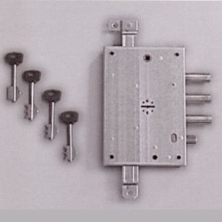 505 Ricambio serratura porta blindata Torterolo e Re. Dimensioni mm 136x206