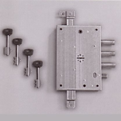 505 Ricambio serratura porta blindata Torterolo e Re. Dimensioni mm 136x206