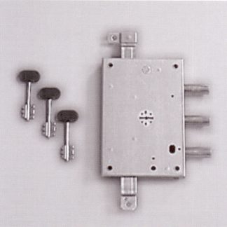 504 Ricambio serratura porta blindata Torterolo e Re. Dimensioni mm 136x206