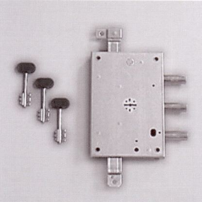 504 Ricambio serratura porta blindata Torterolo e Re. Dimensioni mm 136x206