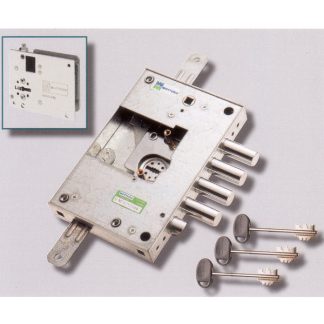 602 ricambio serratura porta blindata effepi. Dimensioni mm 136x206