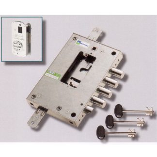 603 ricambio serratura porta blindata effepi. Dimensioni mm 136x206