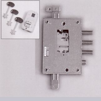 503 Ricambio serratura porta blindata Torterolo e Re. Dimensioni mm 136x206