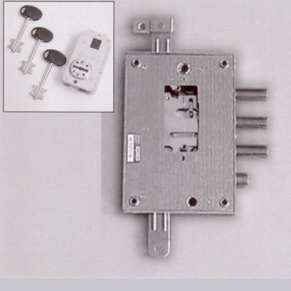 503 Ricambio serratura porta blindata Torterolo e Re. Dimensioni mm 136x206