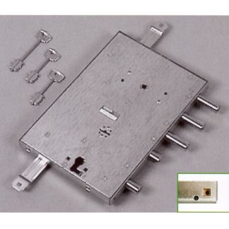416 Ricambio serratura porta blindata Gardesa. Dimensioni 205x305 mm