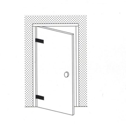 505V  cerniera con corpo anodizzato per porte in vetro con spessore da mm 8-10 - immagine 2