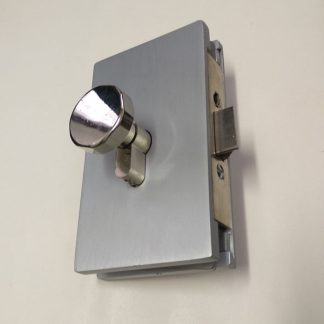 1755 serratura per porte in vetro con scrocco ridotta