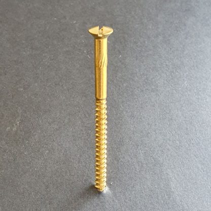1584 vite ottone testa goccia di sego a taglio