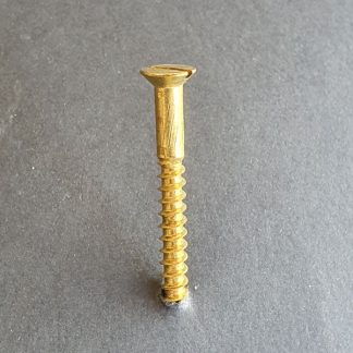 1585 vite ottone testa svasata piana a taglio