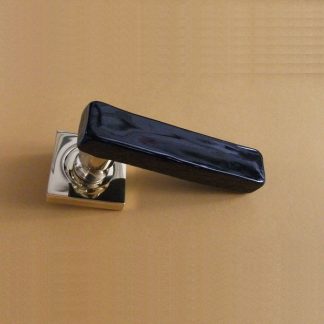 6001 maniglia in vetro colore nero
